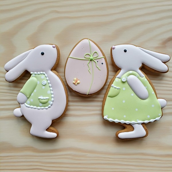 Пряник пасхальний зайчик 5