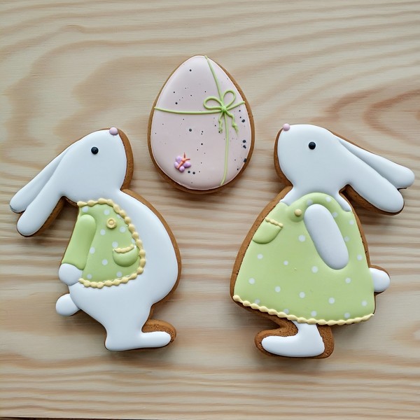 Пряник пасхальний зайчик 2