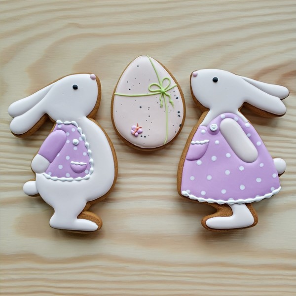 Пряник пасхальний зайчик 4