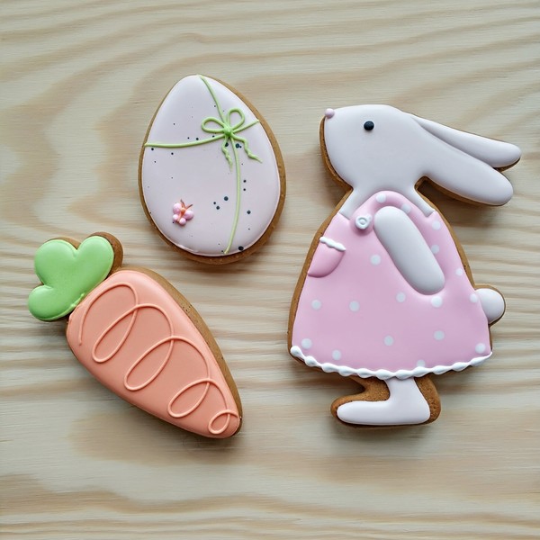 Пряник пасхальний зайчик 3