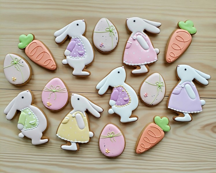 Пряник пасхальний зайчик 1